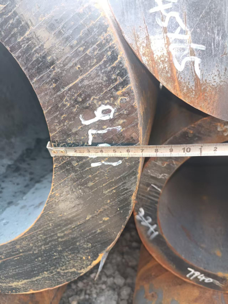 45# 大口徑特厚壁無縫鋼管定尺切割下料｜液壓設備核心基材，支持 Φ100-Φ500mm 口徑定制